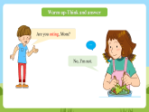 科普版英語(yǔ)四下Unit10 Lesson 10《Are you washing your face》第一課時(shí) 課件+教案+素材