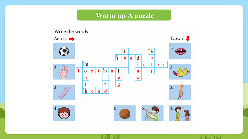 科普版英语四下Unit11 Lesson 11《What are you doing》第三课时 课件第4页