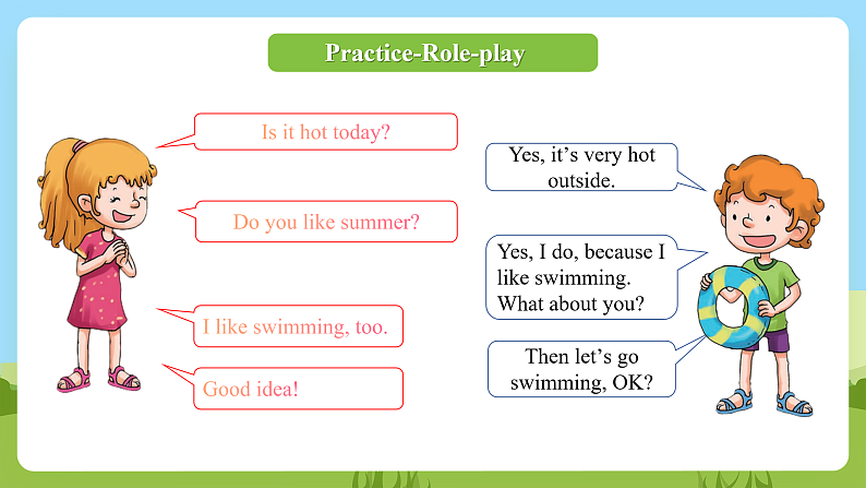 科普版英语四下Unit12 Lesson 12《Revision》第一课时 课件第7页