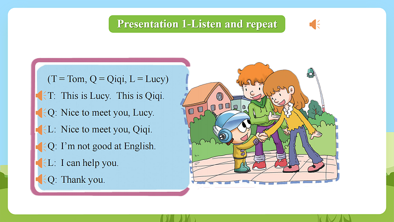 科普版英语三下Unit6 Lesson 6《Revision》第一课时 课件第6页