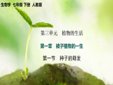 【核心素养】人教版初中生物七年级下册3.1.1《种子的萌发》课件＋教案(含教学反思)+课时练习+学案