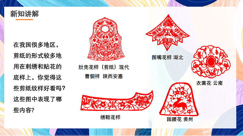 浙美版美术五年级下册第四课《剪纹样》课件第4页