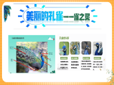 人教版美術(shù)二年級下冊第7課《美麗的孔雀》課件+素材