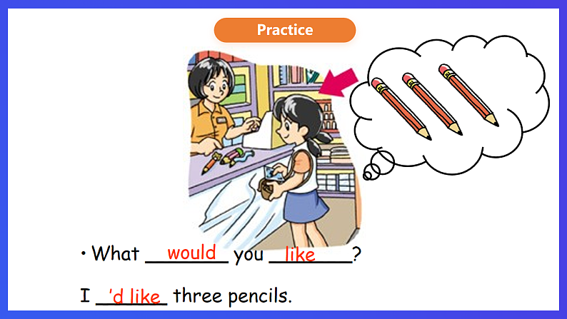 香港朗文版英语四年级下册 Chapter6《Ordering food》语法课件第4页