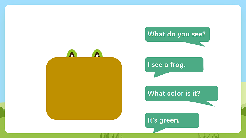 沪教牛津版（六三制一起）英语一下 Unit 1《Look and see》 Ask and answer Let's enjoy  课件第6页