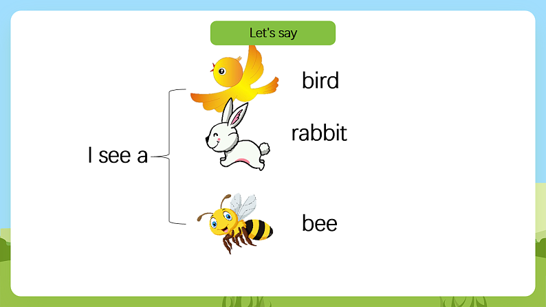 沪教牛津版（六三制一起）英语一下 Unit2《Listen and hear》Let's learn&play 课件第5页