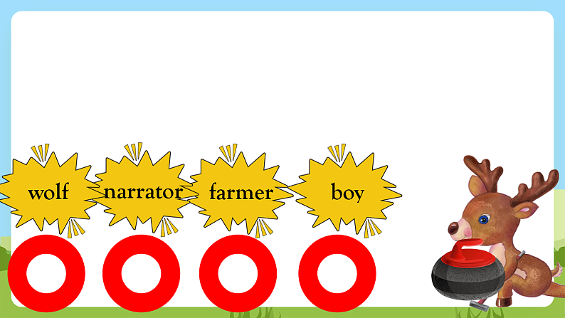 沪教牛津版（六三制一起）英语一下 Unit 12《A boy and a wolf》第二课时 课件第5页