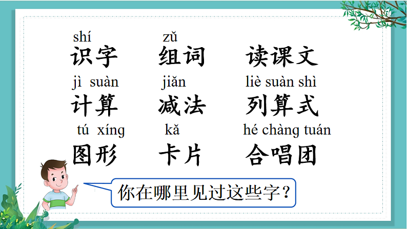 【核心素养】部编版小学语文一年级下册语文园地一-课件第4页