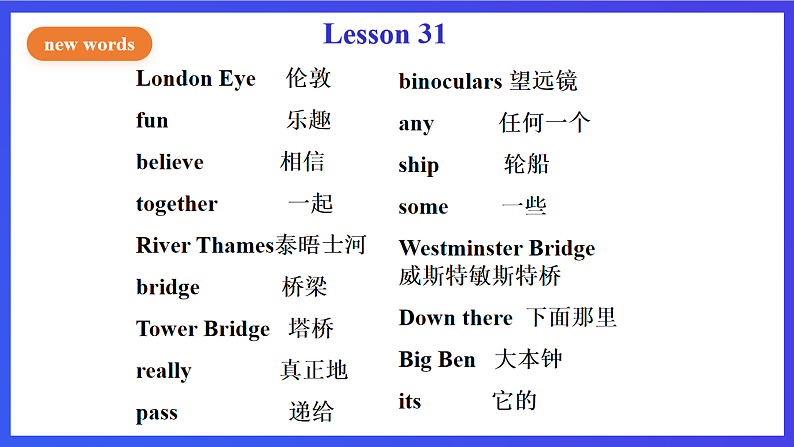 新概念英语(青少版)英语1B Unit 20What a surprise》 课件第8页