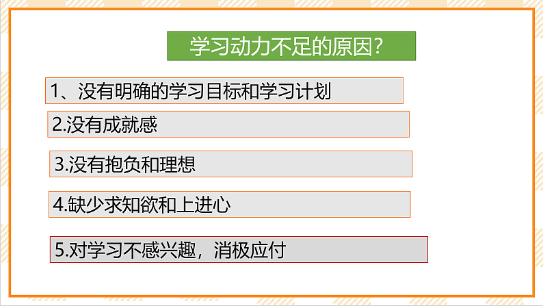 京教版心理健康教育五年级3.2《开启前进的发动机》课件第8页