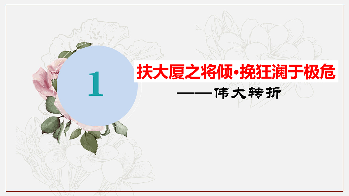 山东省济宁市2025年中考历史复习专题 中国特色社会主义道路课件第7页