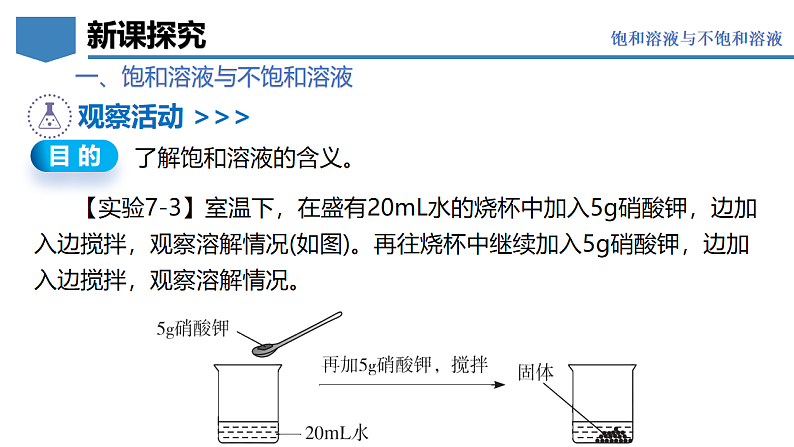 7.2 物质溶解的量-初中化学九年级下册同步教学课件（科粤版2024）第7页