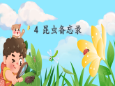 【新课标·任务型】人教部编版语文三下 4《昆虫备忘录》课件+教案+学习单+音视频素材