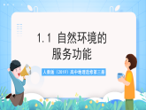 人教版2019高中地理選修第三冊1.1《自然環(huán)境的服務(wù)功能》課件+教案+分層練習(xí)