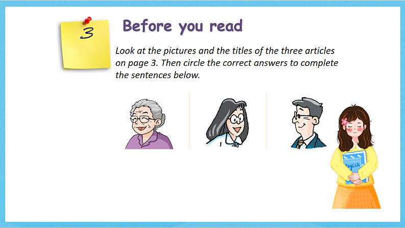 沪教牛津版(六三制)英语七下Module 1  Unit 1 《People around us》Reading课件第5页