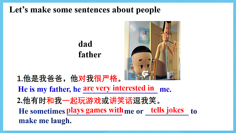 沪教牛津版(六三制)英语七下Module 1  Unit 1《 People around us 》Writing 课件第5页