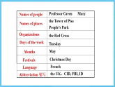 沪教牛津版(六三制)英语七下Unit 2 《Travelling around the world 》Grammar- Proper nouns & Conjunctions  课件
