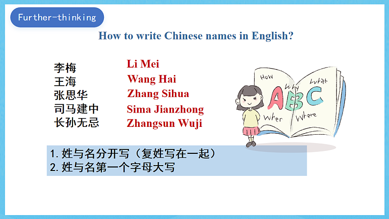 沪教牛津版(六三制)英语七下Unit 2 《Travelling around the world 》Grammar- Proper nouns & Conjunctions  课件第8页