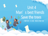 滬教牛津版(六三制)英語七下Unit4 《Save the trees 》( Writing ) 課件
