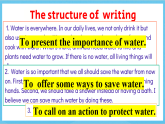 滬教牛津版(六三制)英語七下Unit 5  《Water 》Talks-writing  課件