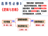 人教版选择性必修3高中思想政治 1.1《思维的含义与特征》课件PPT