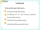 外研版三年級(jí)起點(diǎn)小學(xué)英語三年級(jí)下冊(cè) Unit5What time is it第1課時(shí)課件+教案