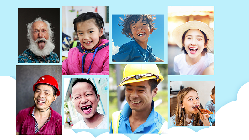 美术岭南版一年级下册 第八课《笑口常开人人爱》课件第2页