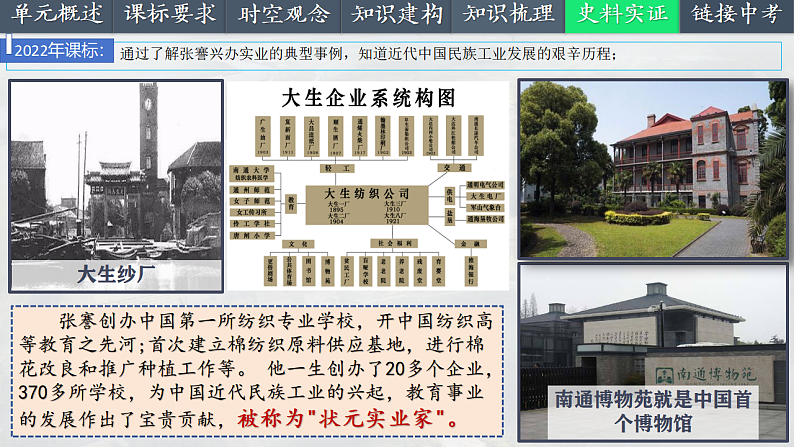 2025中考一轮复习15 近代经济、社会生活与教育文化事业的发展（课件）第7页