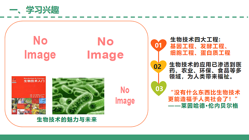 【开学第一课】2025年春季高中生物高二下学期（人教版2019选择性必修3）开学第一课课件第3页
