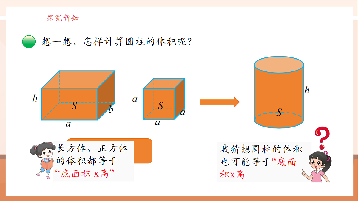 北师大版六下1.3《 圆柱的体积》（课件）.pptx第7页