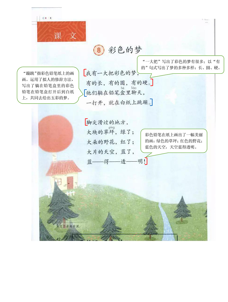 部编版小学语文二年级下册第四单元【课堂笔记】第1页