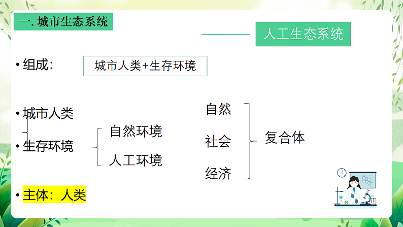 沪教版生物八下6.1《城市生态与城市环境保护》课件第5页