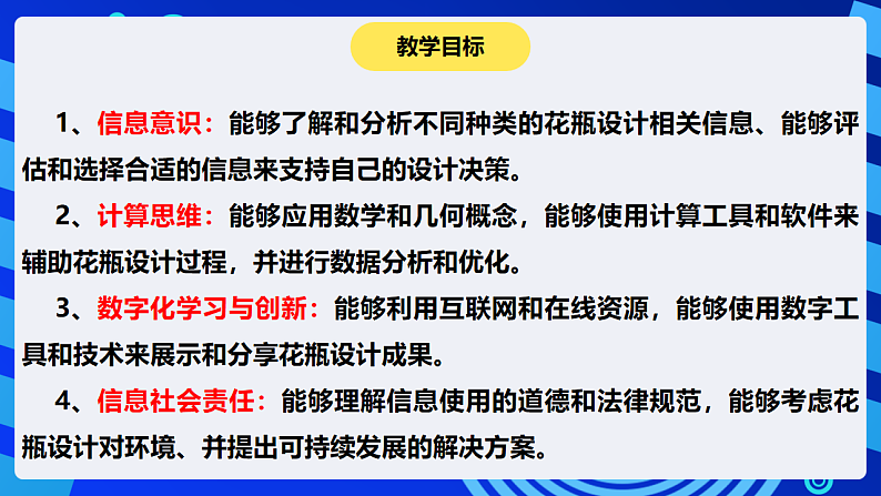 【核心素养】 泰山版信息技术第六册 第4课《漂亮花瓶巧设计》课件第2页
