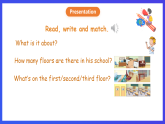 人教版（新起点）英语三年级下册 Unit 2《My School》Lesson 3 课件