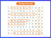 滬教牛津版（五四制）英語四下 Module 3 Unit 3 《Days of the week》課件