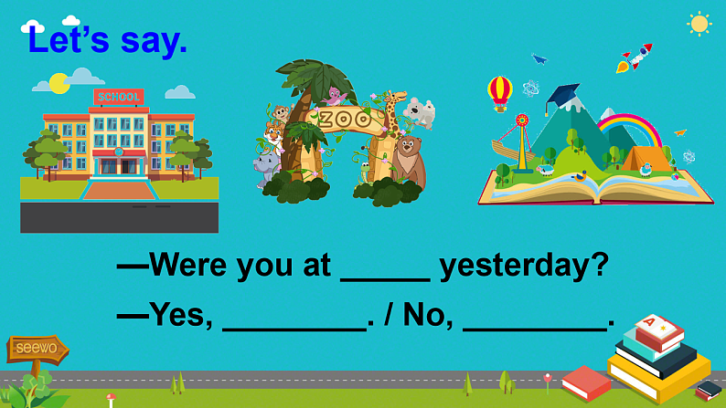 Module 6 Unit 1 Were you at home yesterday（课件）外研版（三起）英语四年级下册第4页