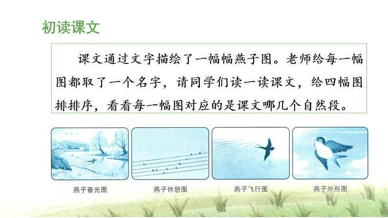 统编版小学语文三年级下册第一单元 2《燕子》 课件（第一课时）第7页