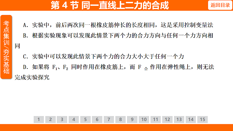 8.4 同一直线上二力的合成（课件）人教版物理八年级下册第7页