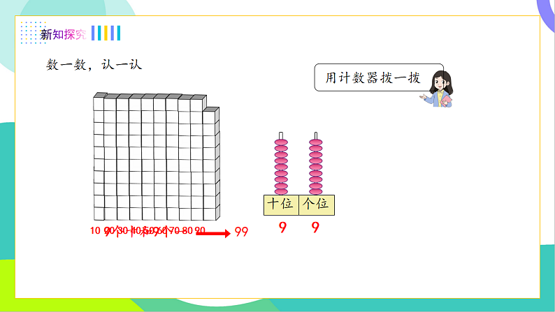 3、认识100第4页
