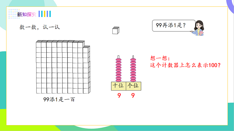 3、认识100第5页