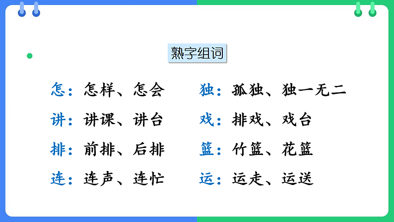 人教版（2024）一年级语文下册6怎么都快乐课件第3页