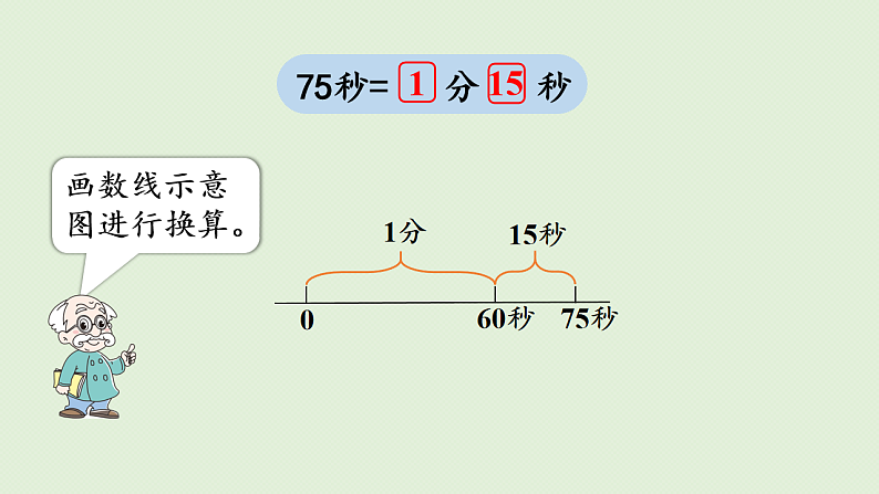 2025春北师大版数学二年级下册  七  时、分、秒第2节  1分有多长（2）课件第7页