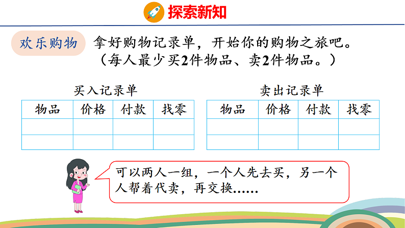 人教（2024）数学一下课件 欢乐购物街 第2课时 买卖我做主第6页