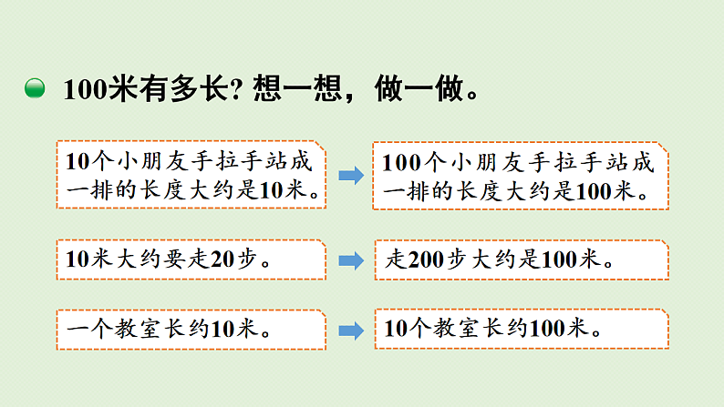 2025春北师大版数学二年级下册  四  测量 第2节  1千米有多长课件第7页