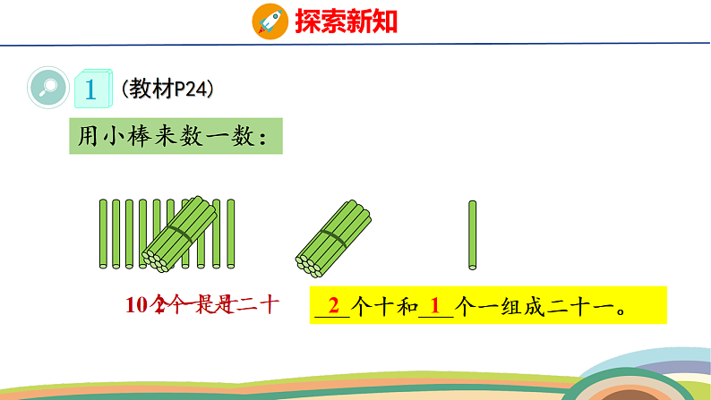 人教（2024）数学一下课件 第三单元 第一课时 数数、数的组成第6页