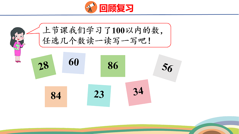 人教（2024）数学一下课件 第三单元 第五课时 数的顺序第3页