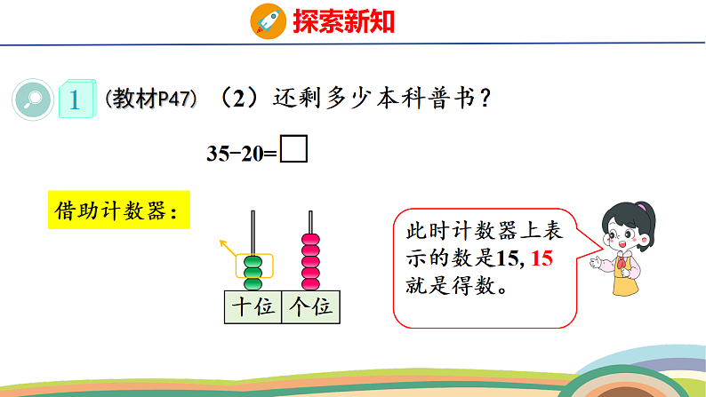人教（2024）数学一下课件 第四单元 口算减法 第一课时第8页