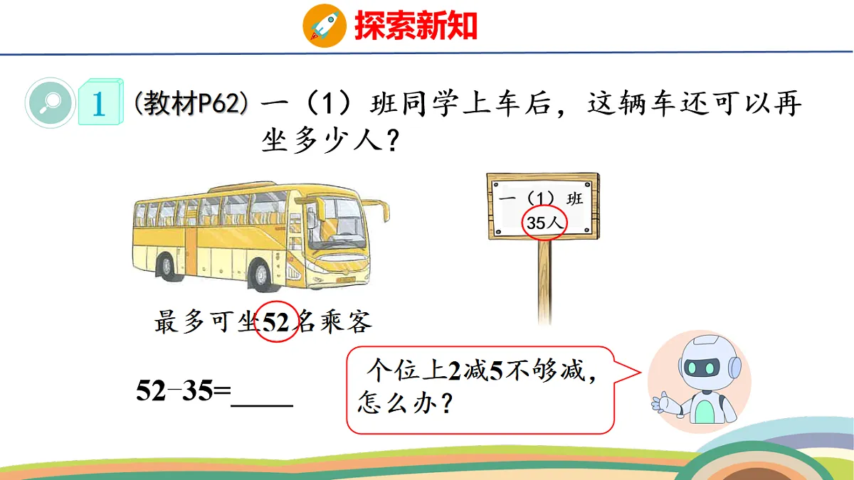 人教（2024）数学一下课件 第五单元 笔算减法 第一课时第5页