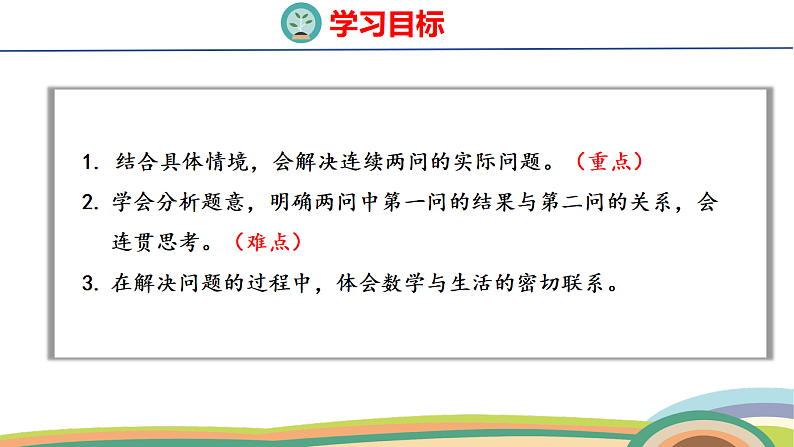 人教（2024）数学一下课件 第六单元 第三课时 解决问题（3）第2页