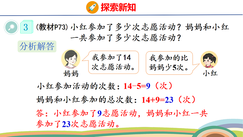 人教（2024）数学一下课件 第六单元 第三课时 解决问题（3）第6页